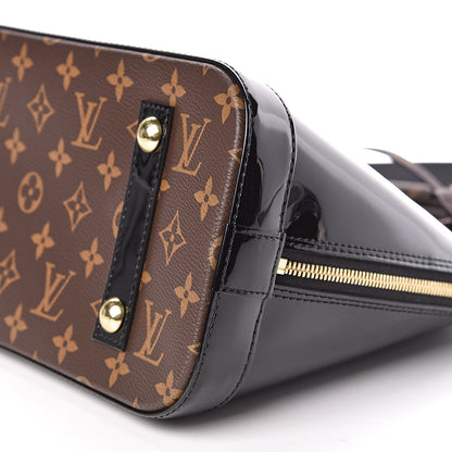 Louis Vuitton Patent Monogram Alma PM Black 10 of 10