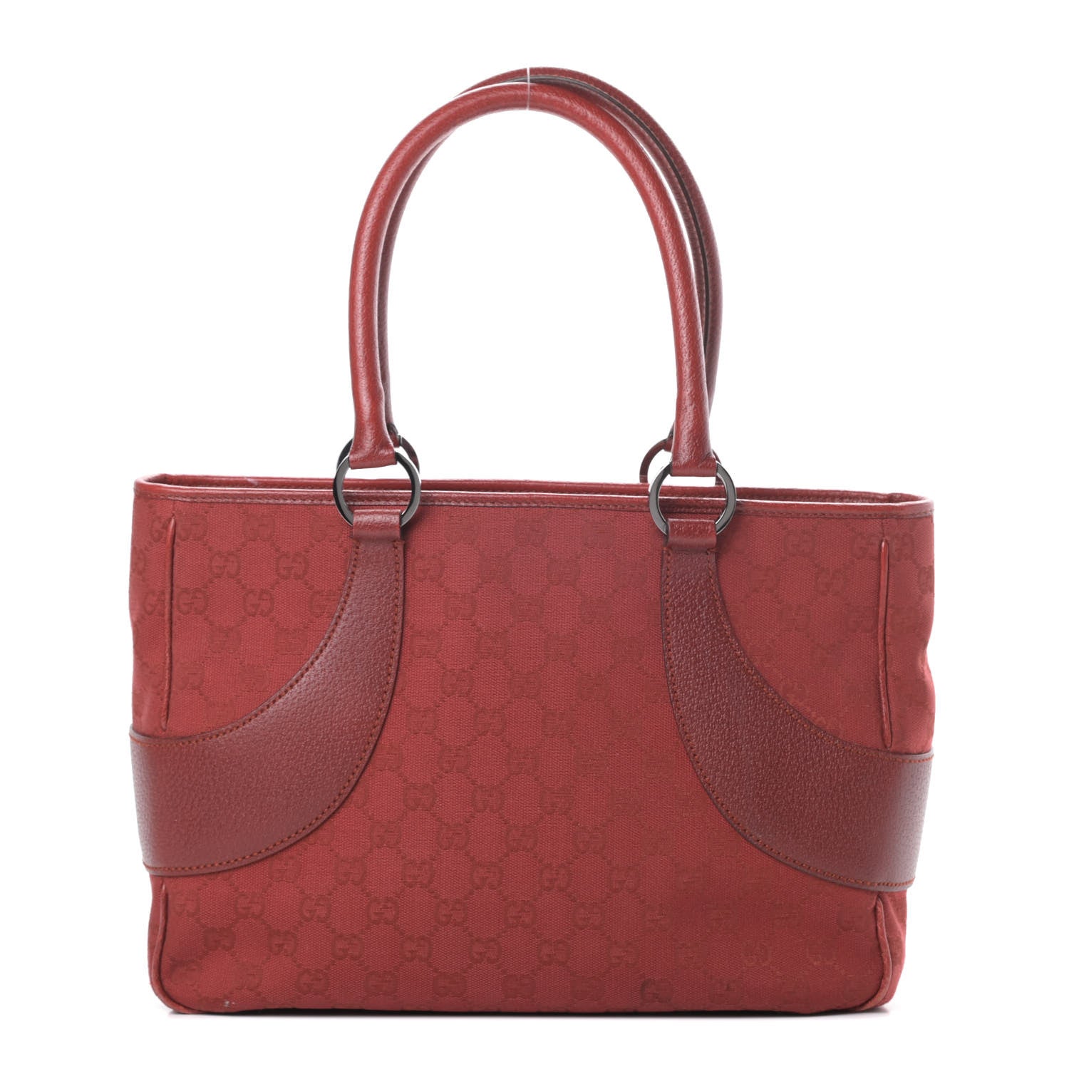 Gucci Monogram Shoulder Bag Red 1 of 15