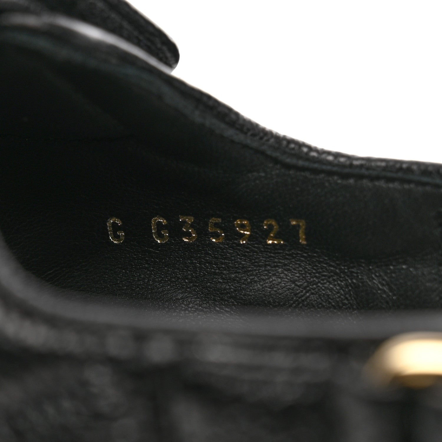 Chanel Grained Calfskin Velcro Dad Sandals 37.5 Black 9 of 13
