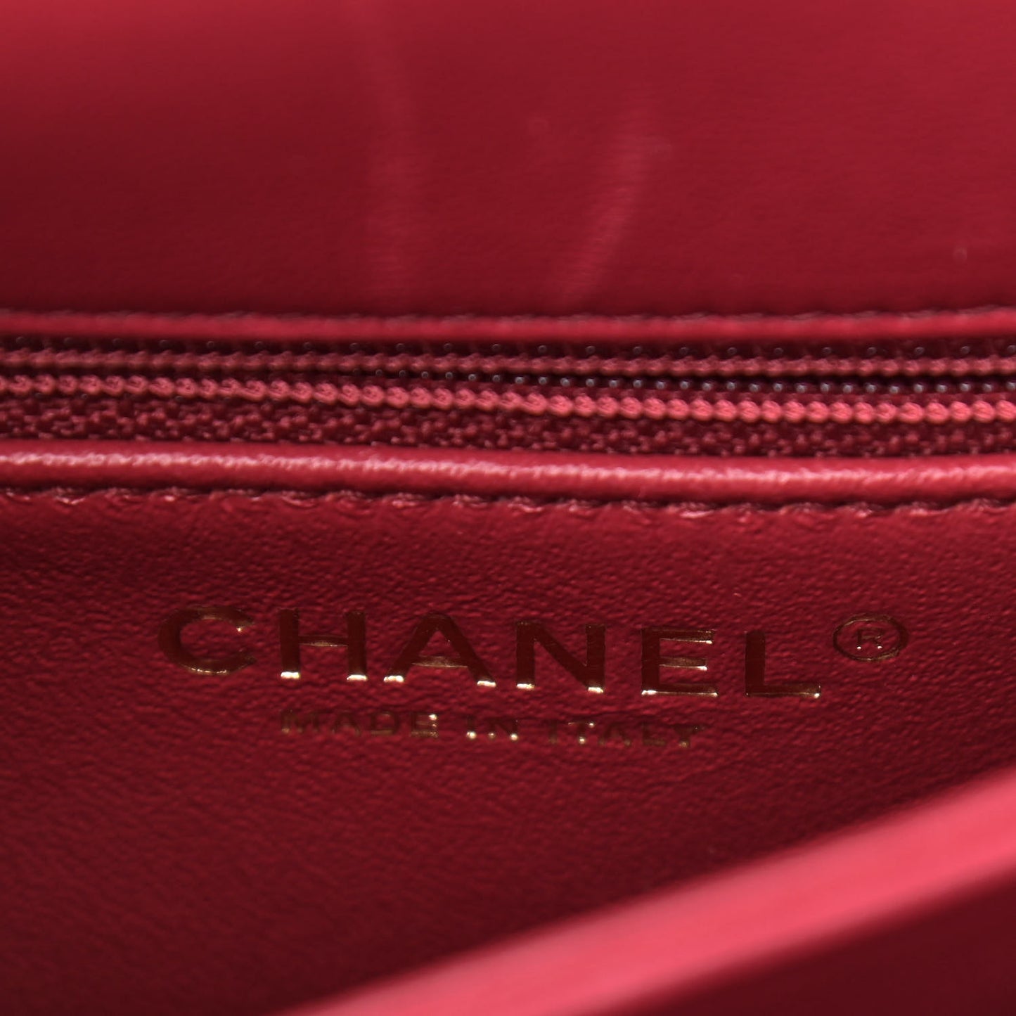 Lambskin Quilted Small Trendy CC Flap Dual Handle Bag Dark Pink