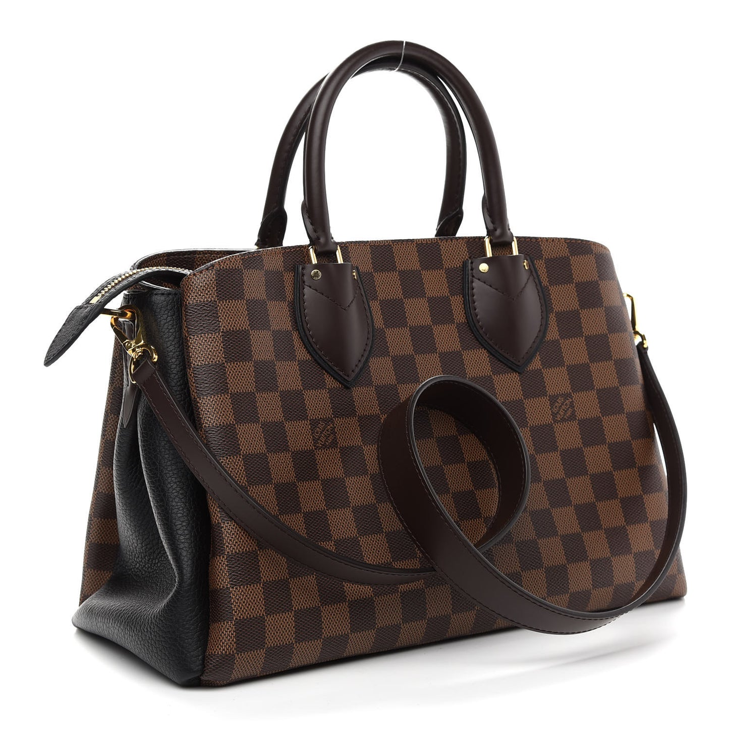 Cuir Taurillon Damier Ebene Normandy Black
