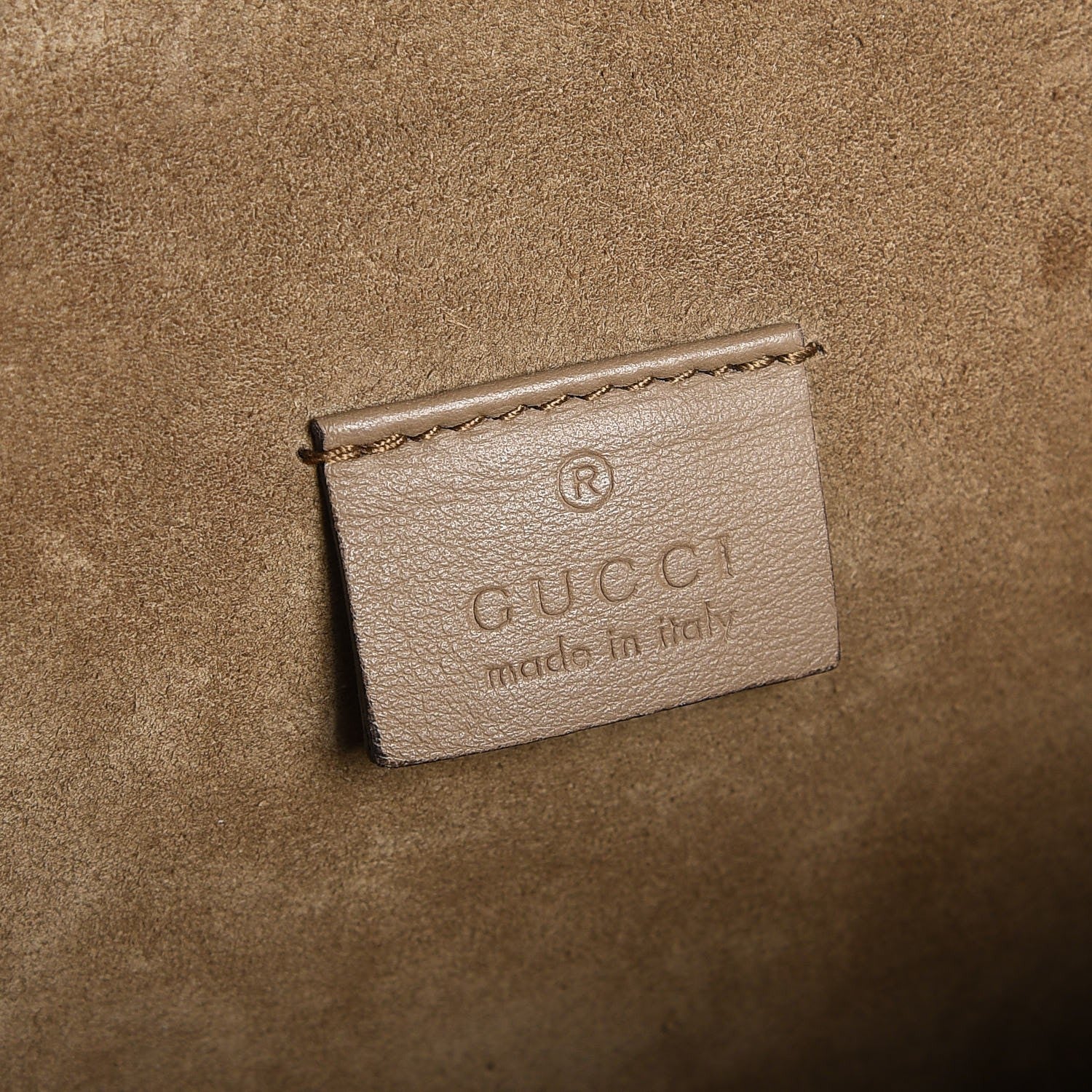 Gucci GG Supreme Monogram Small Dionysus Shoulder Bag Taupe 6 of 8