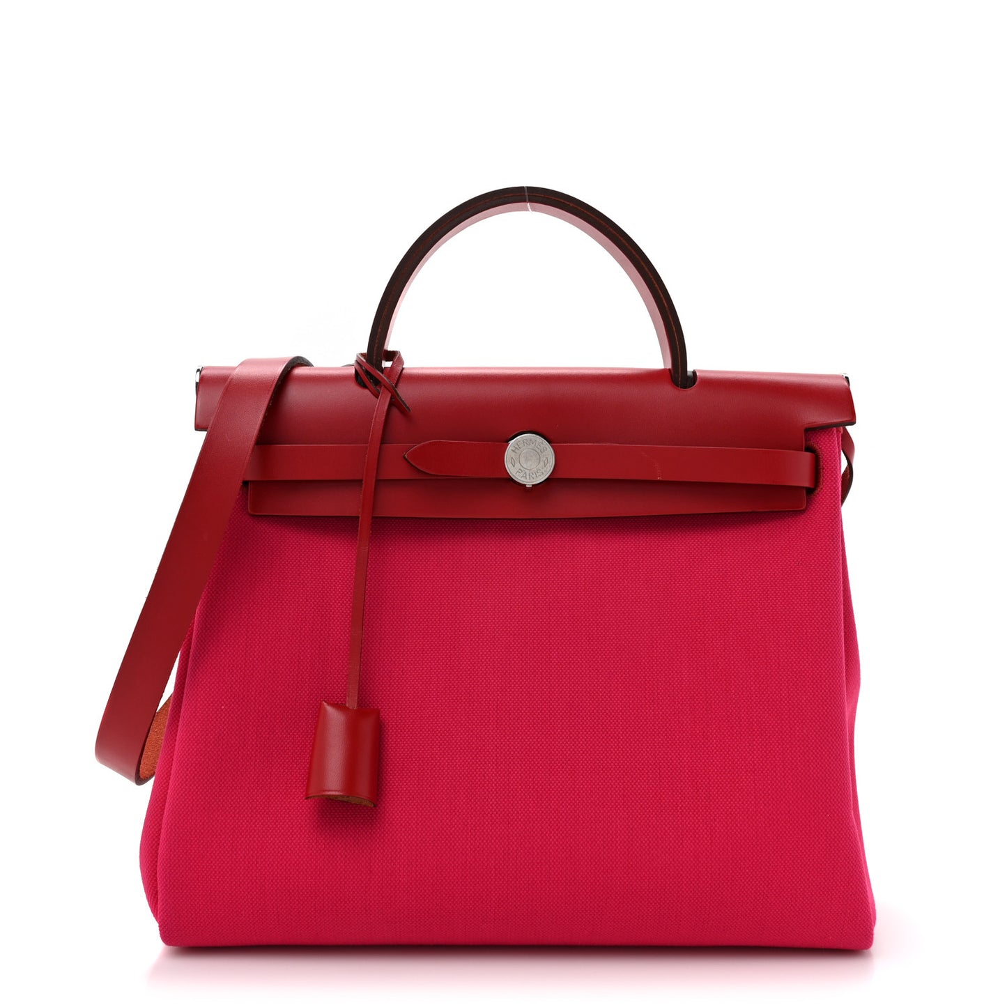 Military Toile Vache Hunter Herbag Zip PM 31 Rose Mexico Rouge Piment