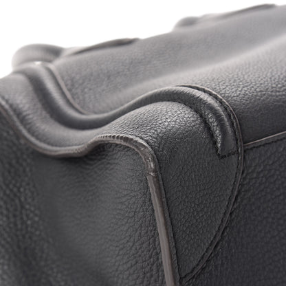 Celine Drummed Calfskin Mini Luggage Anthracite 13 of 18