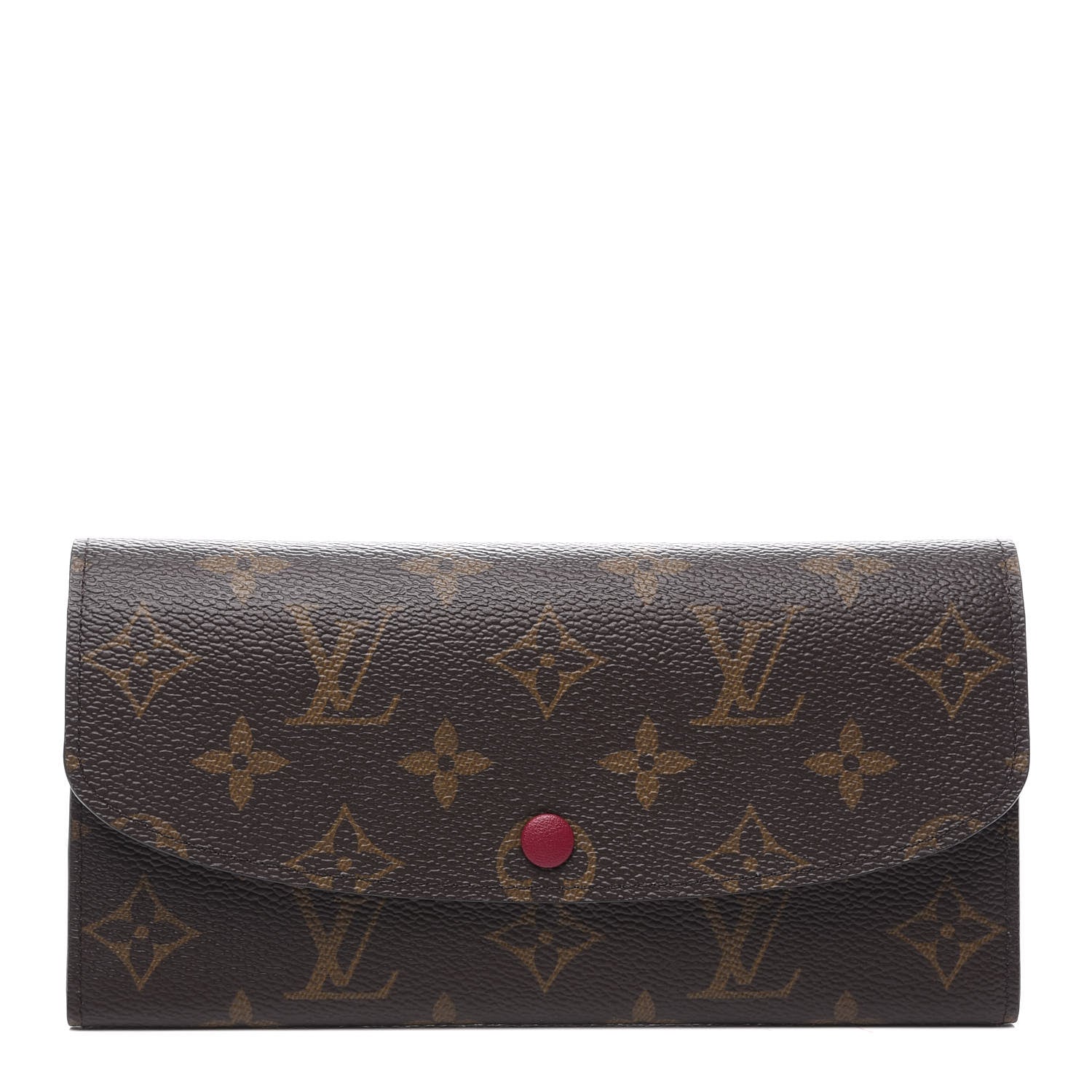 Louis Vuitton Monogram Emilie Wallet Fuchsia 1 of 9