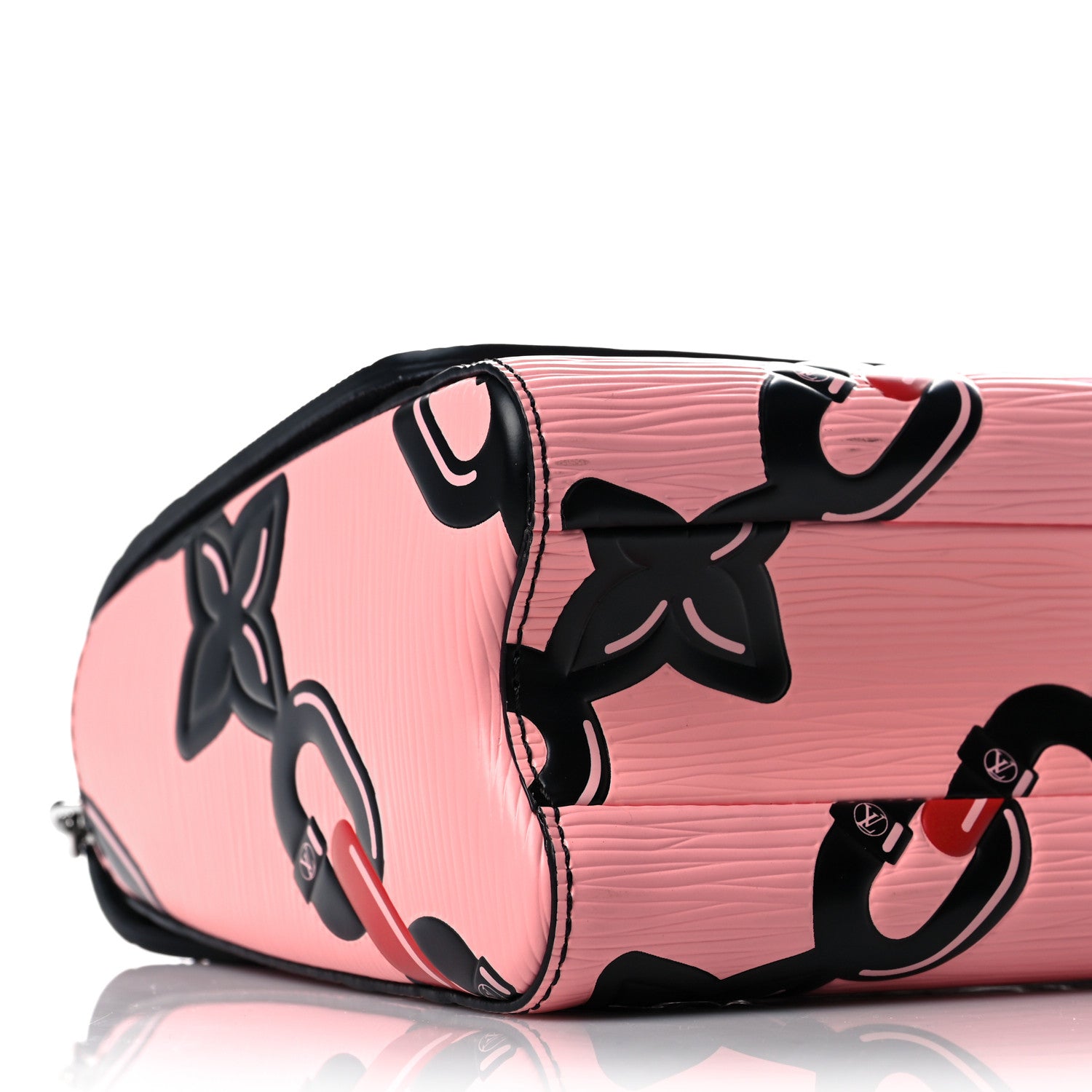Louis Vuitton Epi Chain Flower Twist Shoulder Bag MM Pink 9 of 10