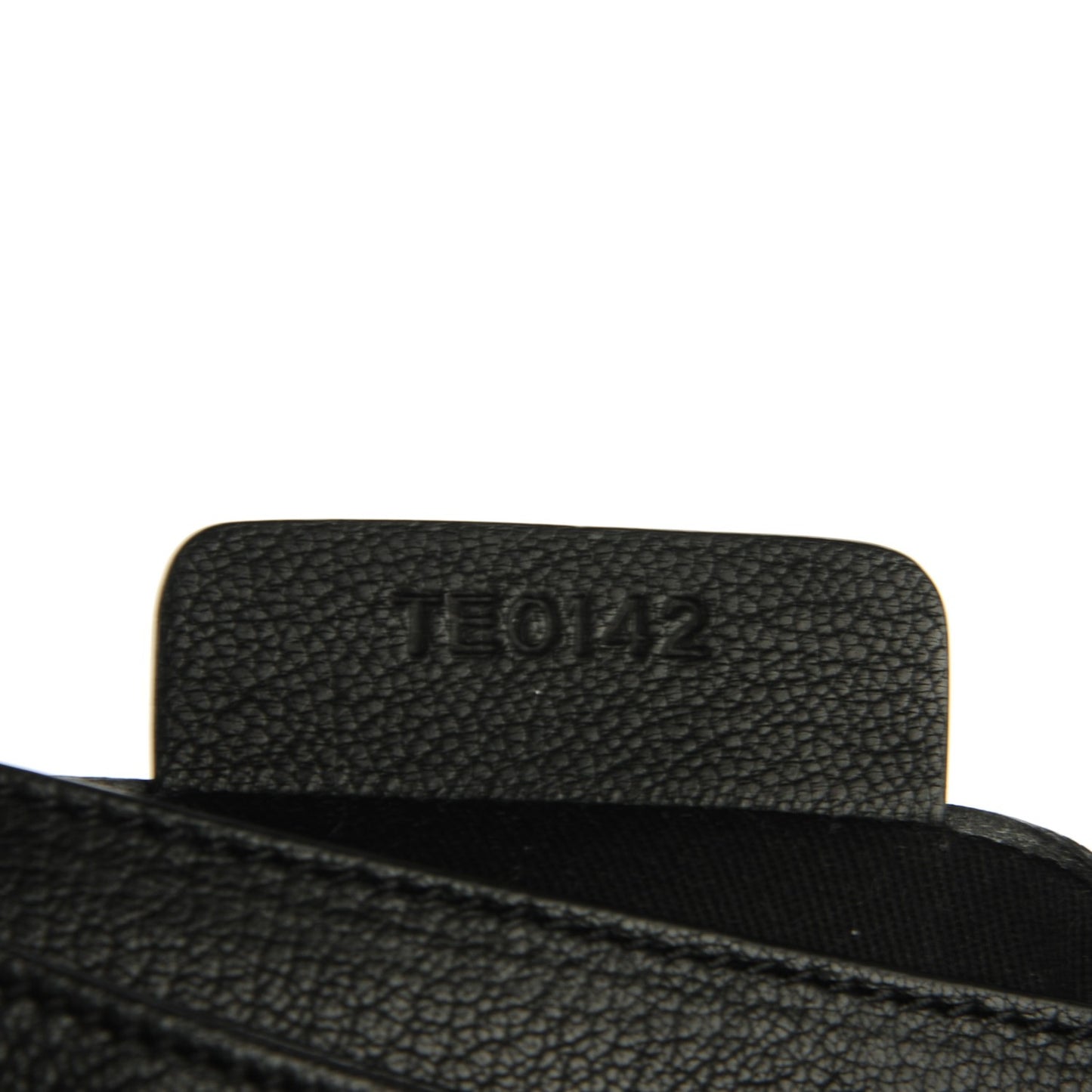 Sugar Goatskin Medium Antigona Envelope Clutch Black