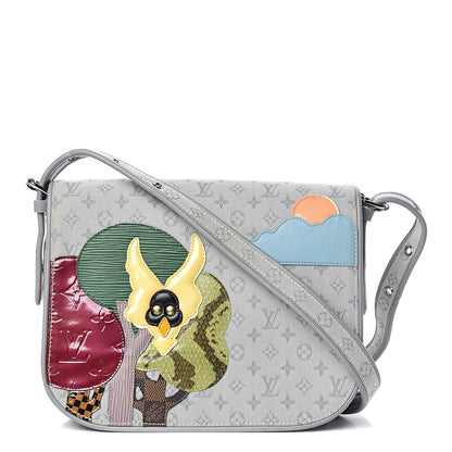 Louis Vuitton Mini Monogram Patchwork Conte De Fees Musette Grey 1 of 11