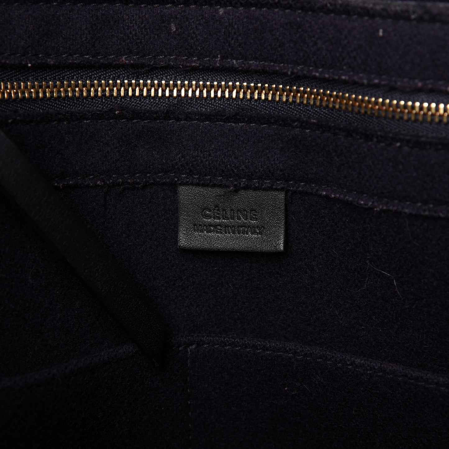 Smooth Calfskin Small Belt Cabas Phantom Black