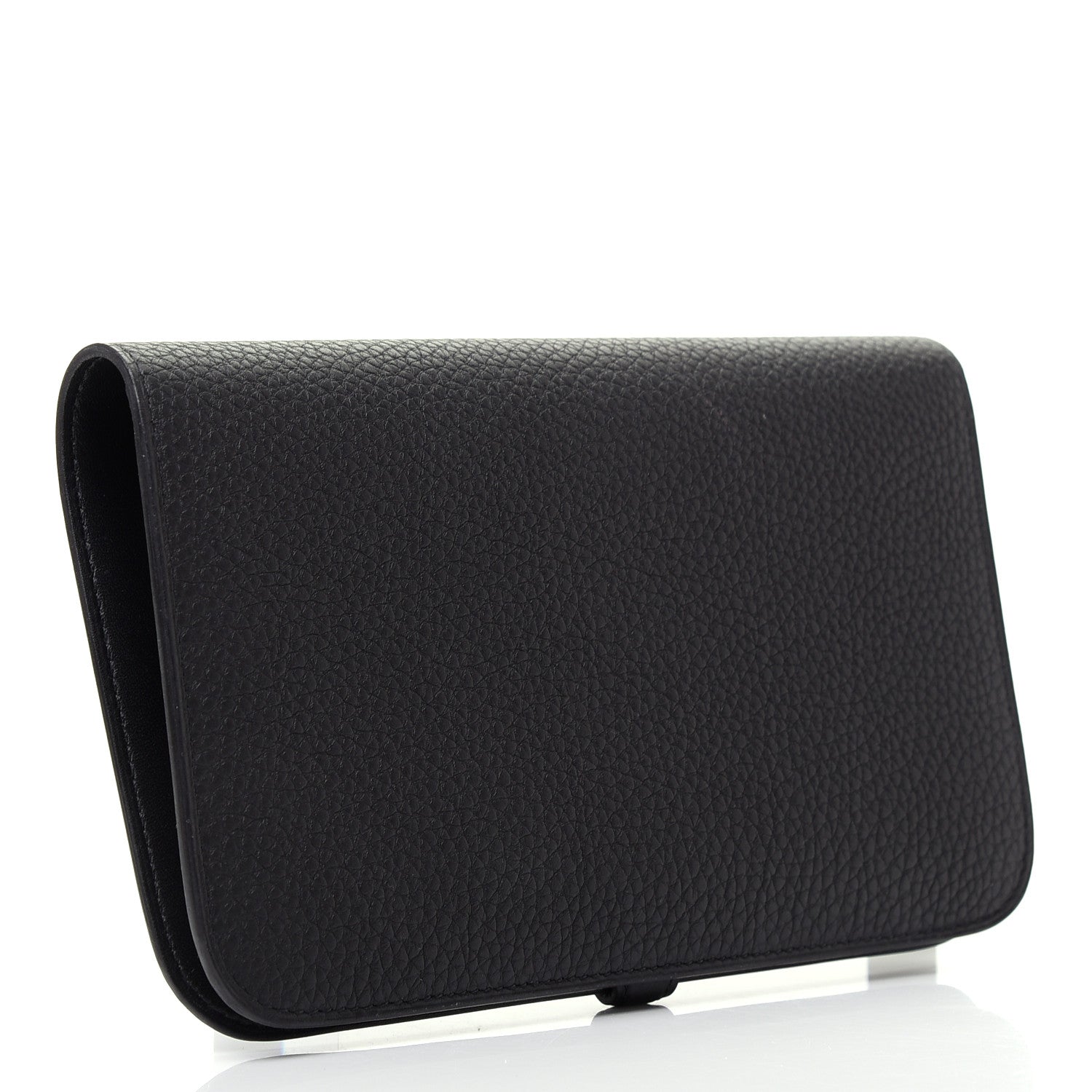 Hermes Togo Dogon Duo Wallet Black 3 of 8