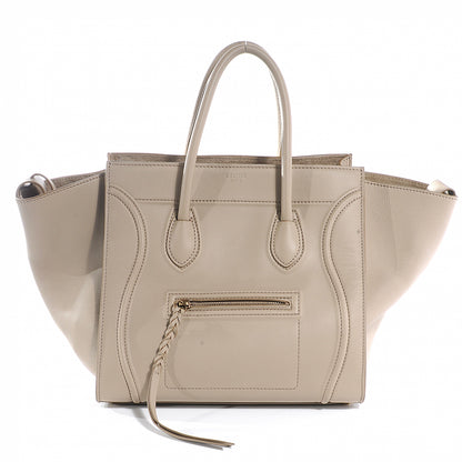 Celine Smooth Calfskin Phantom Luggage Taupe 1 of 8