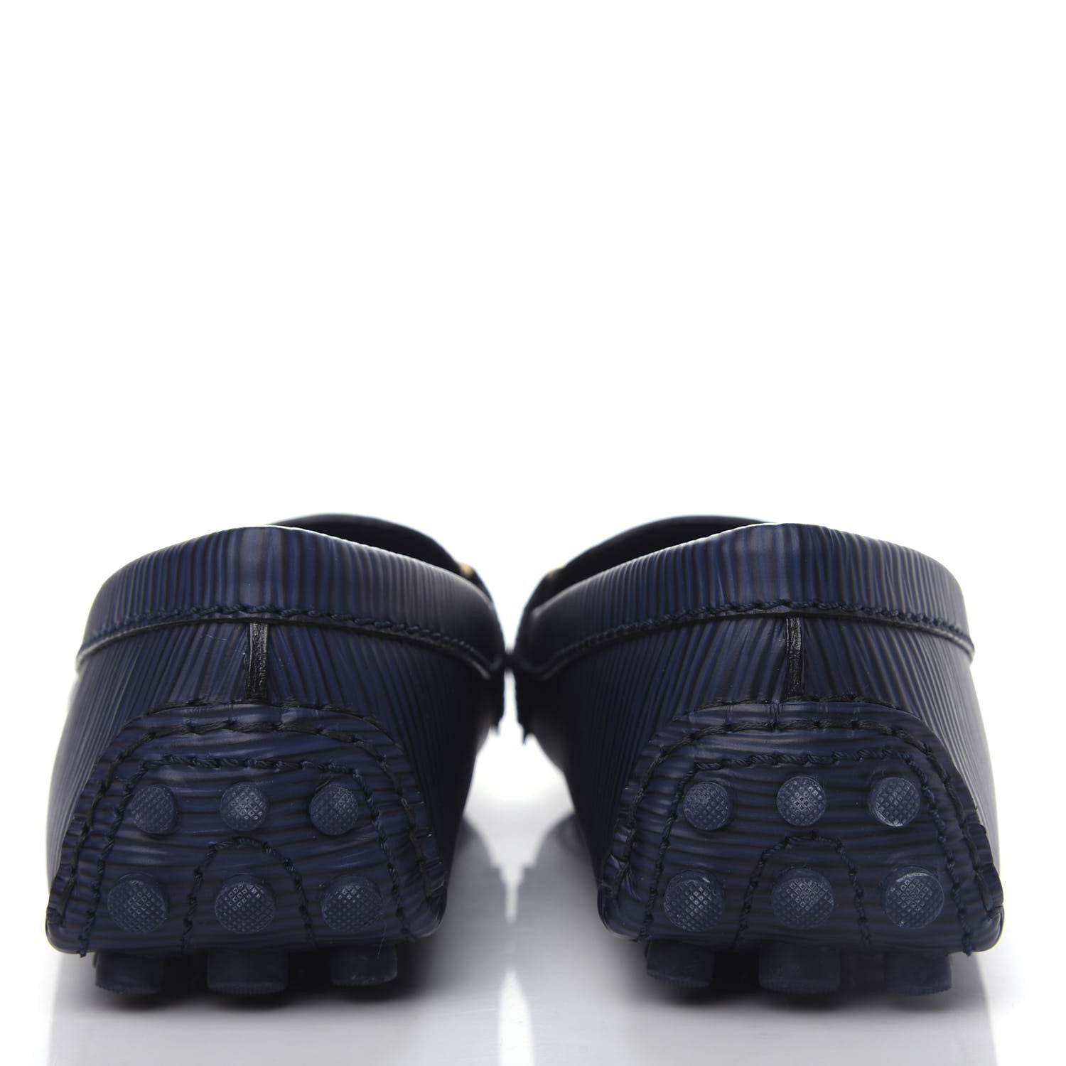 Louis Vuitton Epi Womens Oxford Loafers 36 Blue 7 of 11