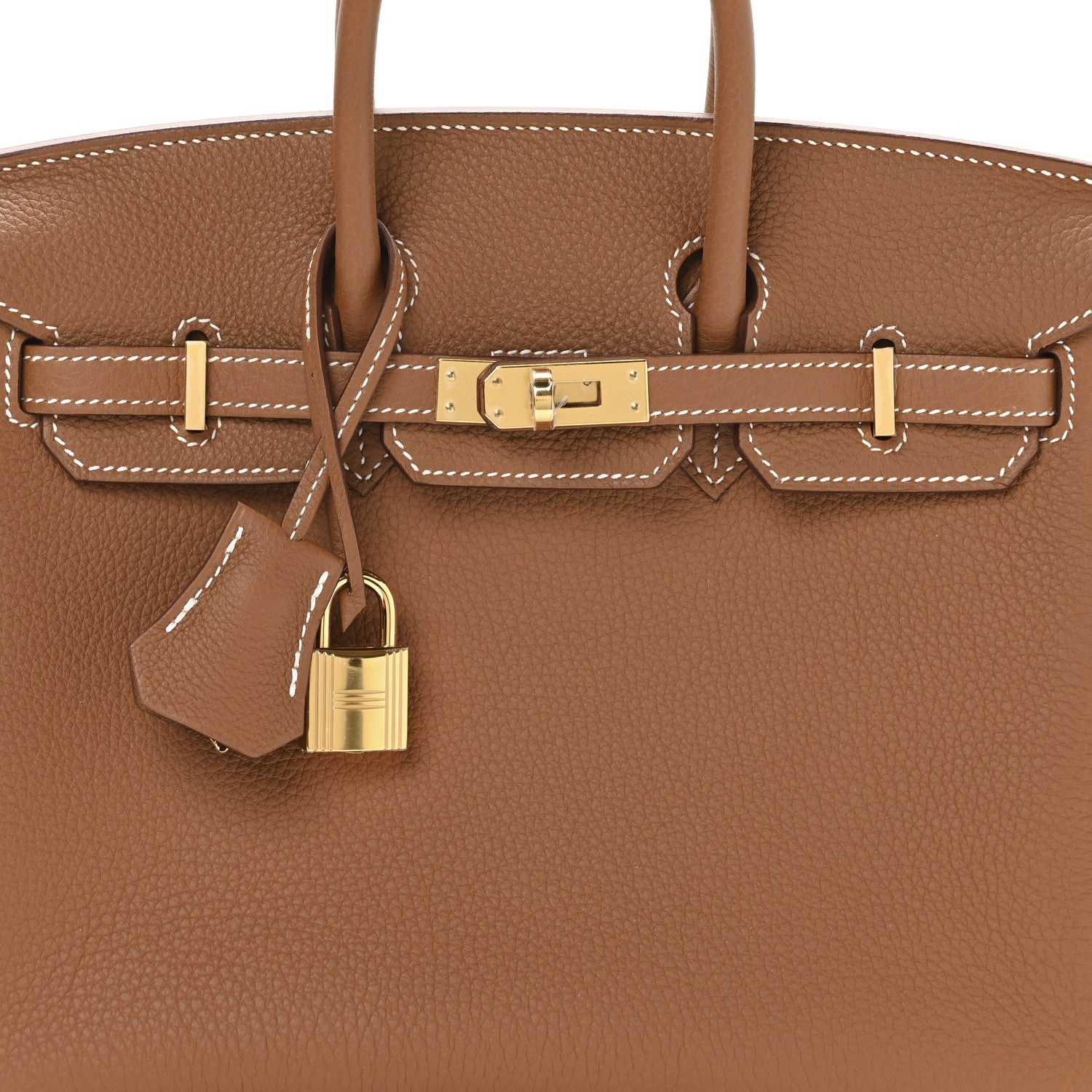 Hermes Togo Birkin 25 Gold 8 of 11