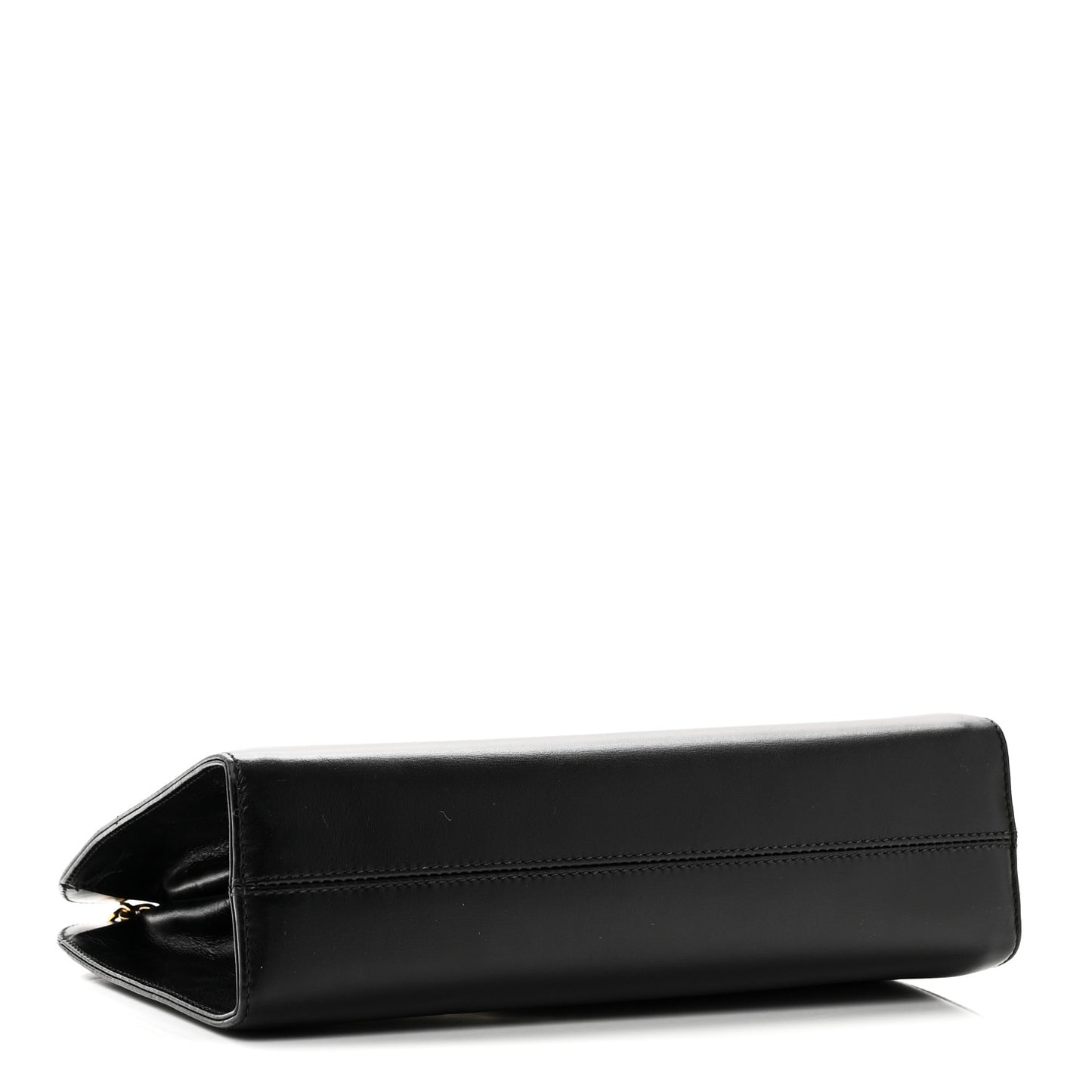 Calfskin Diana Chain Shoulder Bag Black