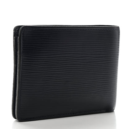 Louis Vuitton Epi Multiple Wallet Black 3 of 8