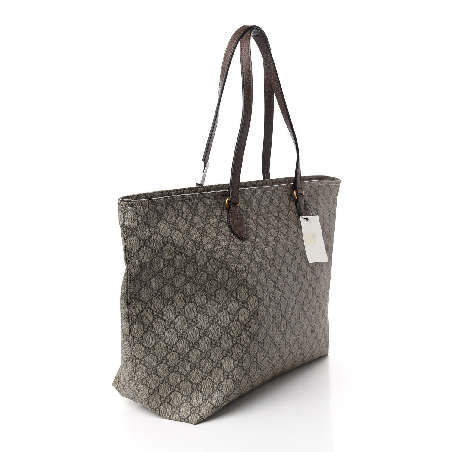 Gucci GG Supreme Monogram Medium Ophidia Shopping Tote Ebony 3 of 9