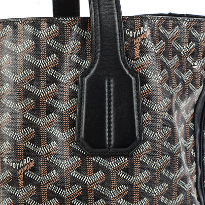 Goyard Goyardine Voltaire Tote Black 9 of 9