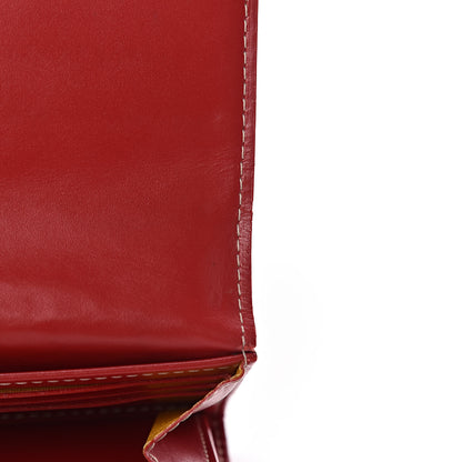 Goyard Goyardine Varenne Long Wallet Red 9 of 14