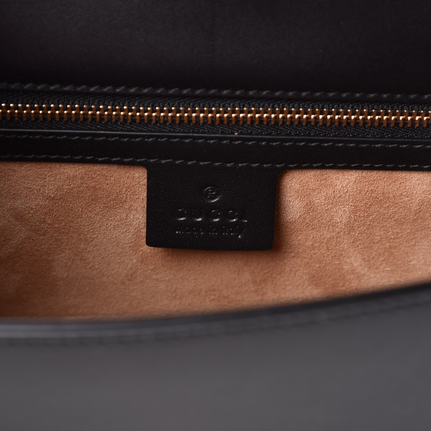 Gucci Calfskin Small Sylvie Shoulder Bag Black 7 of 11