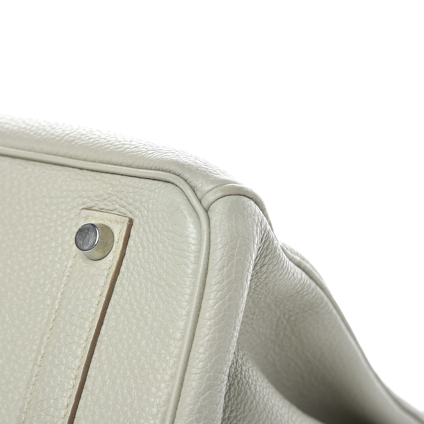 Togo Birkin 35 Gris Perle