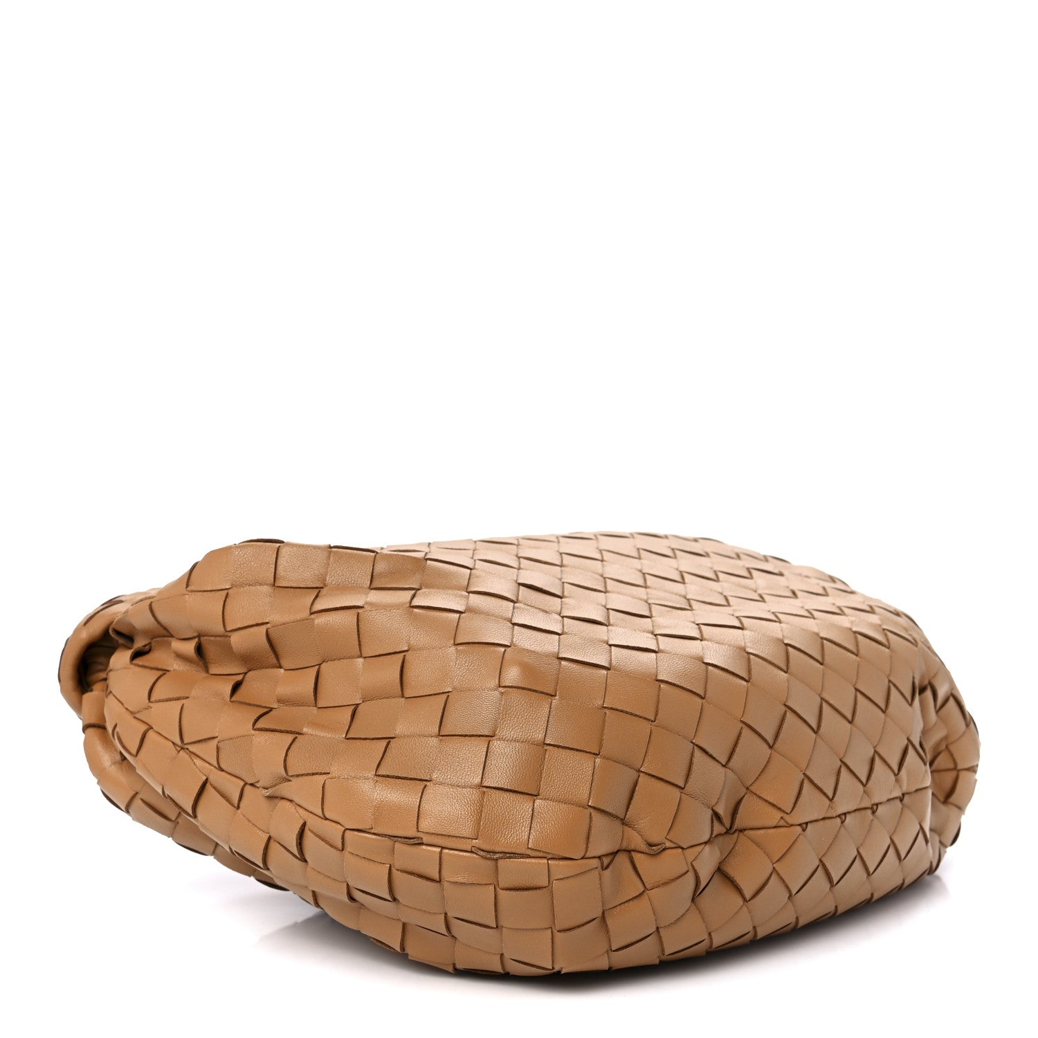 Bottega Veneta Nappa Intrecciato Teen Jodie Hobo Caramel 4 of 12