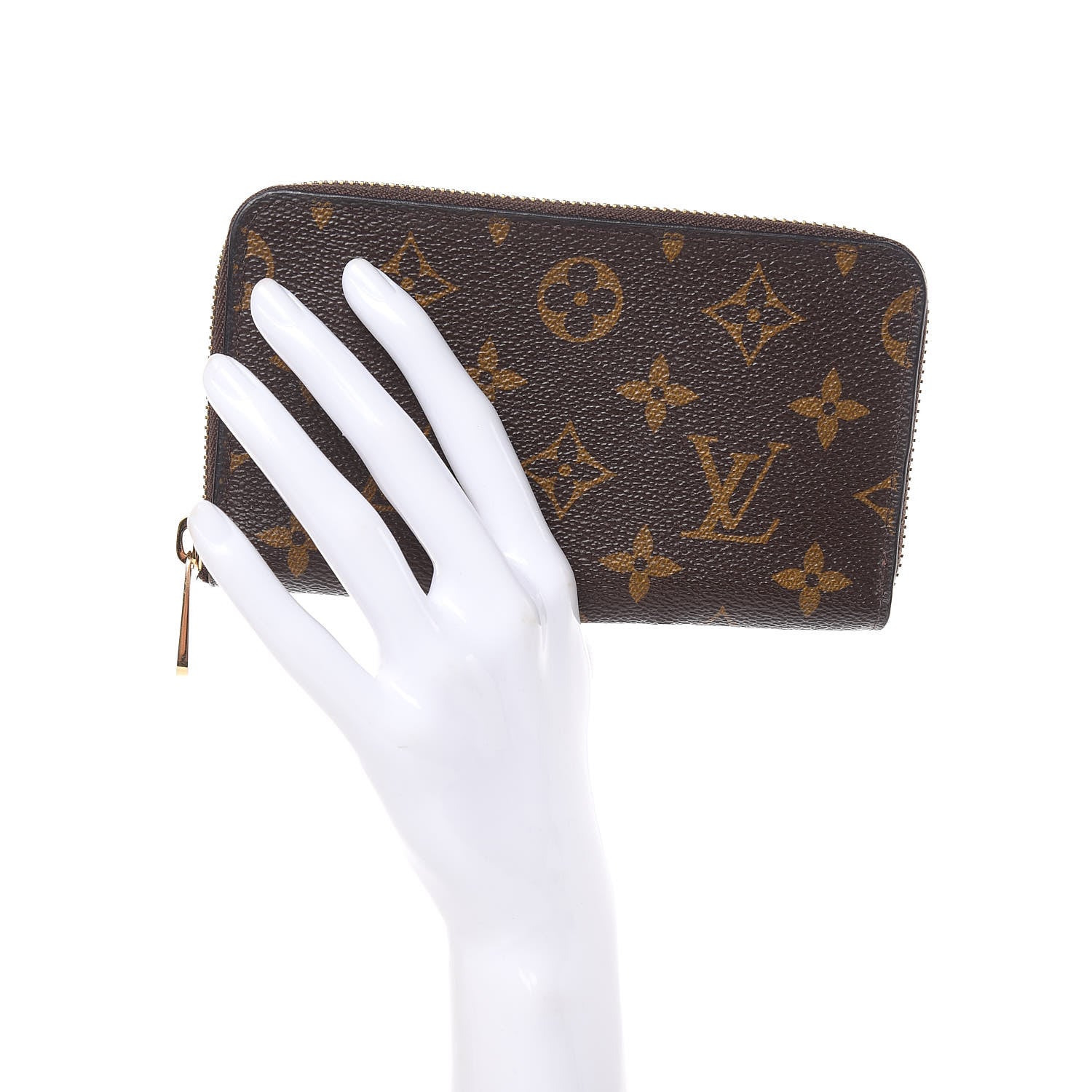 Louis Vuitton Monogram Zippy Compact Wallet 2 of 10