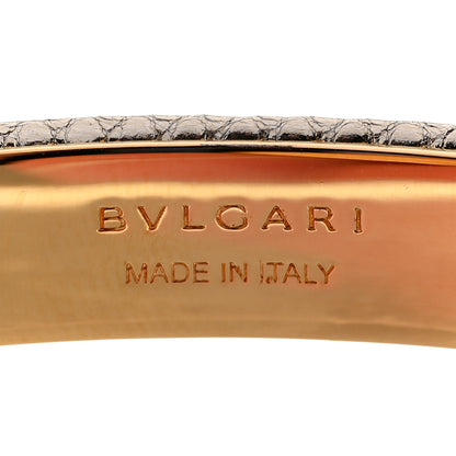 Bulgari Metallic Karung Serpenti Forever Bracelet Gold 4 of 5