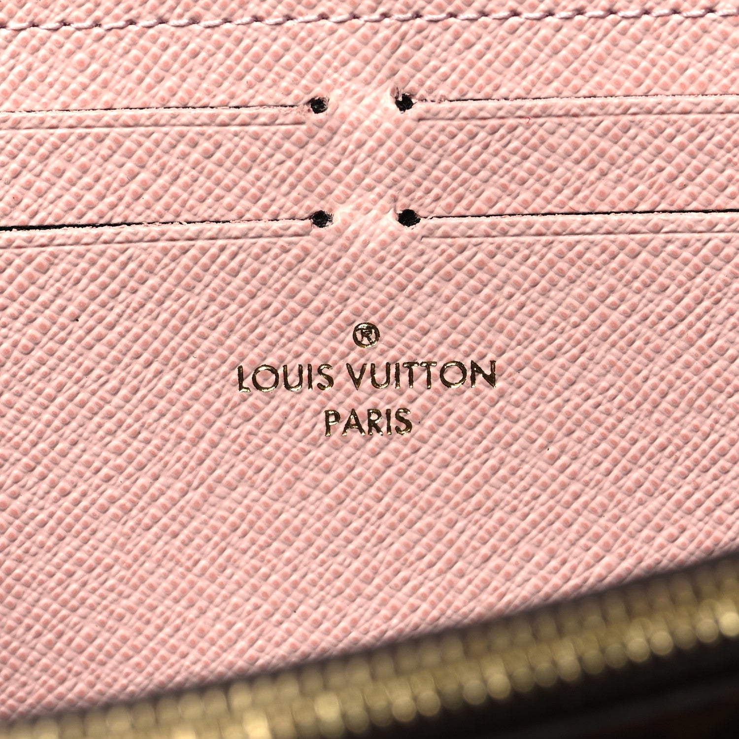 Louis Vuitton Monogram Clemence Wallet Rose Ballerine 6 of 6