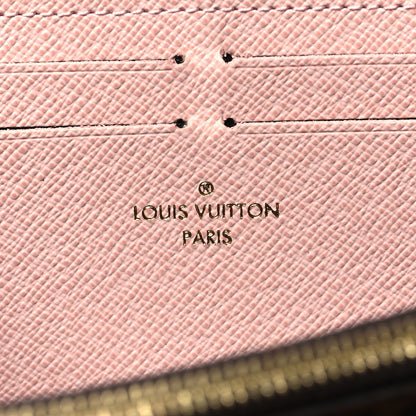 Louis Vuitton Monogram Clemence Wallet Rose Ballerine 6 of 6