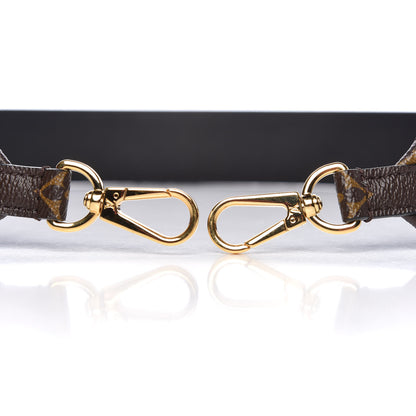 Louis Vuitton Monogram Bandouliere Shoulder Strap Black 6 of 7