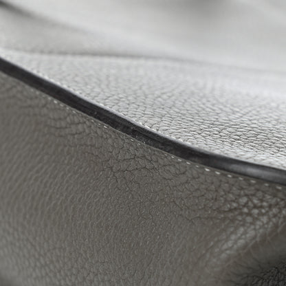 Hermes Taurillon Clemence Halzan 31 GM Etain 6 of 6