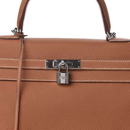 Hermes Togo Kelly Retourne 35 Gold 8 of 16