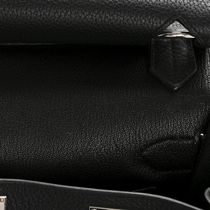 Hermes Taurillon Clemence Jypsiere 31 Black 11 of 15