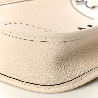 Hermes Taurillon Clemence Amazone Evelyne TPM Nata Craie 9 of 10