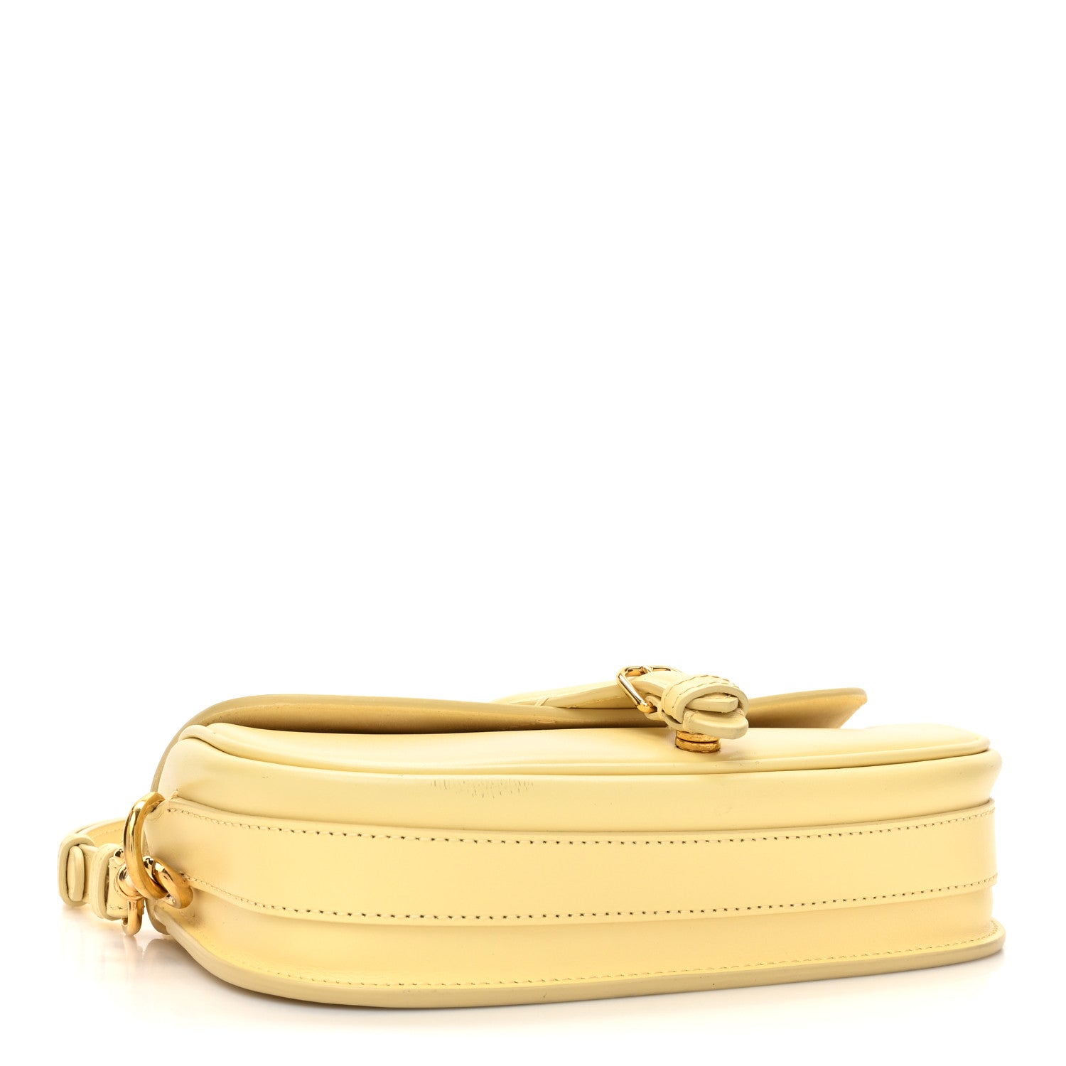 Christian Dior Box Calfskin East West Bobby Bag Pale Yellow 4 of 14