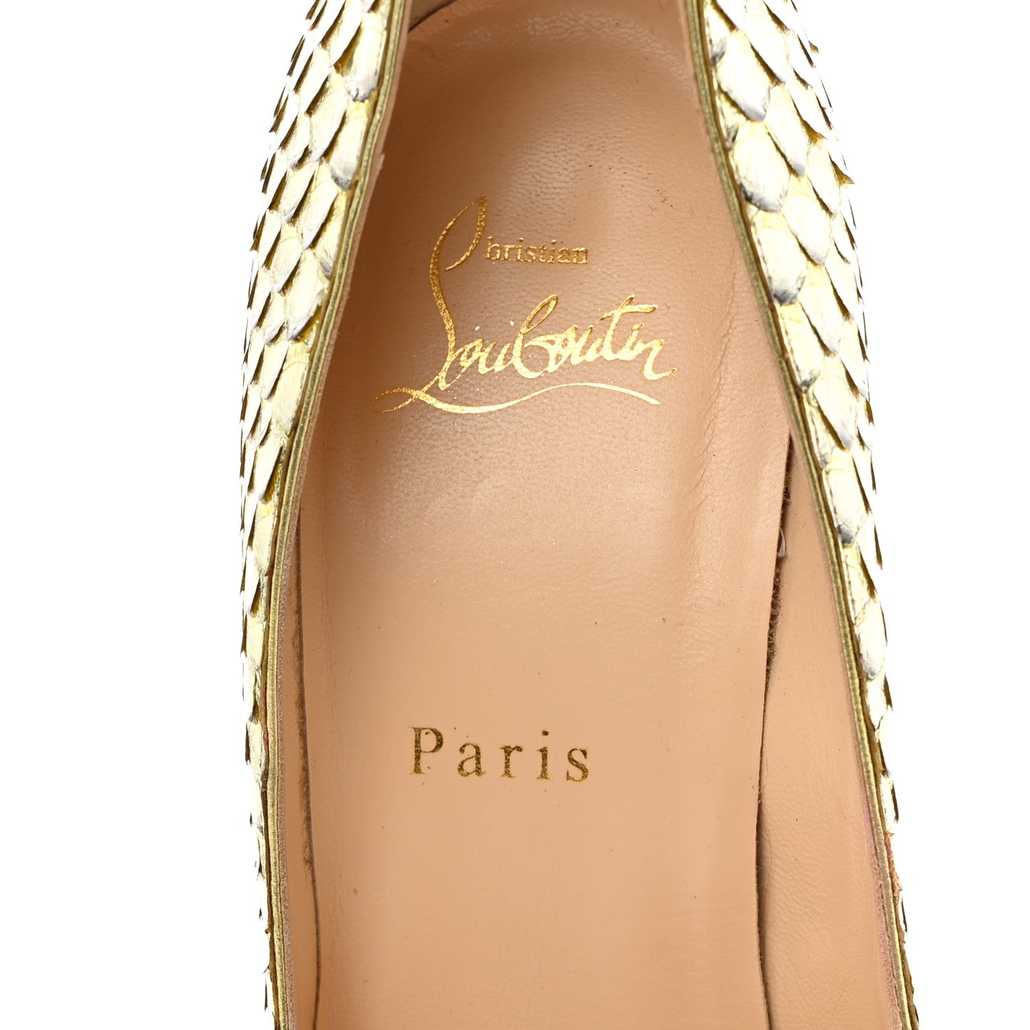 Python Armure Pigalle Follies 100 Pumps 38.5 Green
