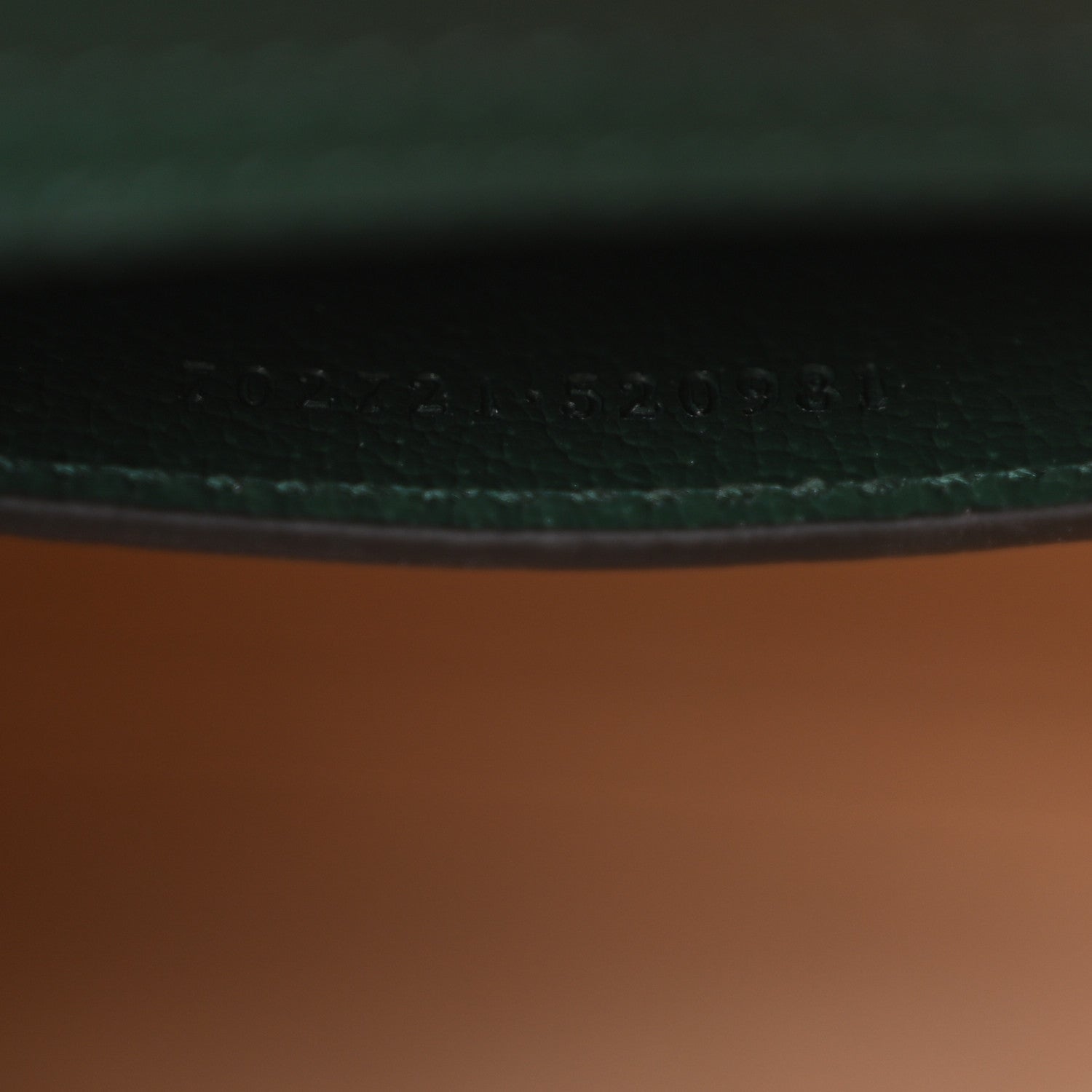 Gucci Textured Dollar Calfskin Web Small Diana Tote Bag Vintage Green Powder Pink 7 of 10