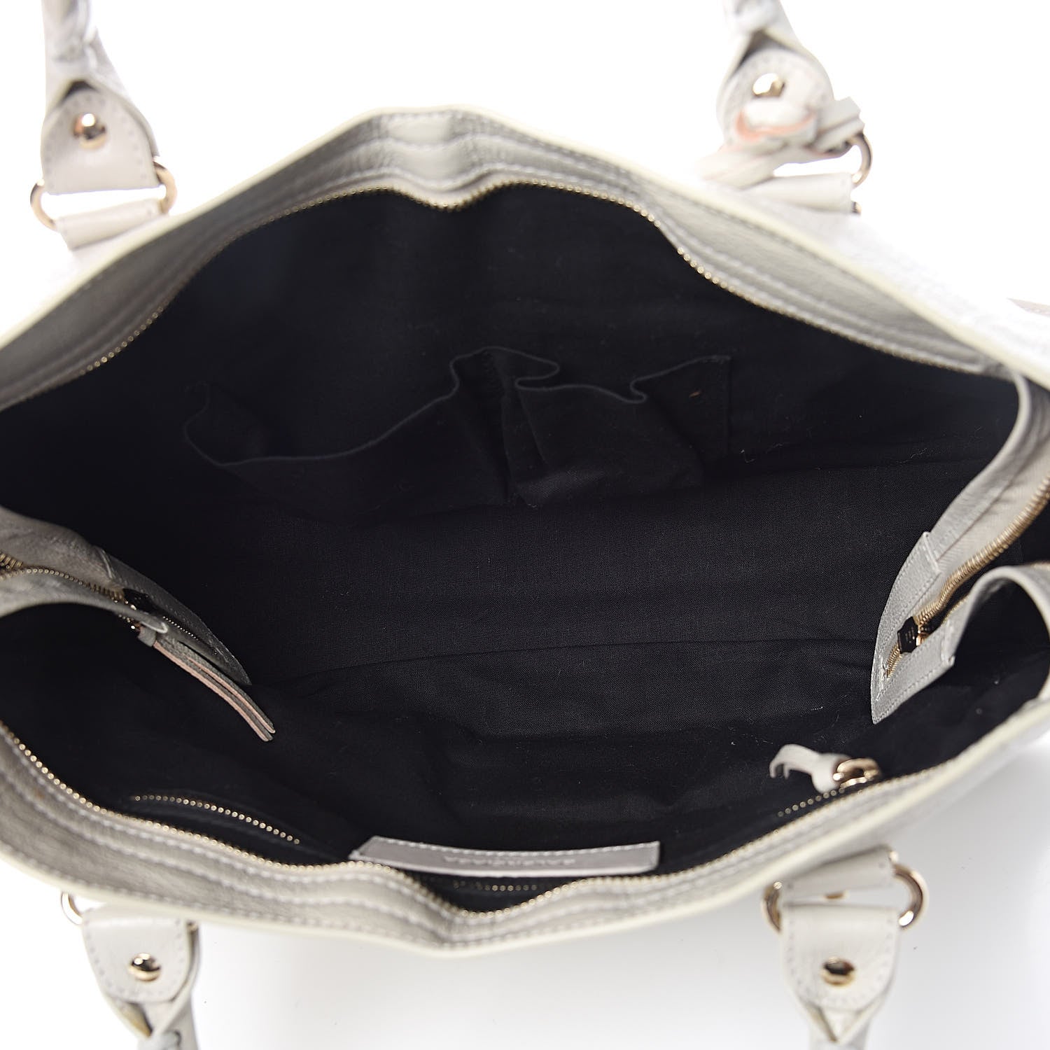 Balenciaga Chevre Gold Metallic Edge Hardware City Cream 5 of 11