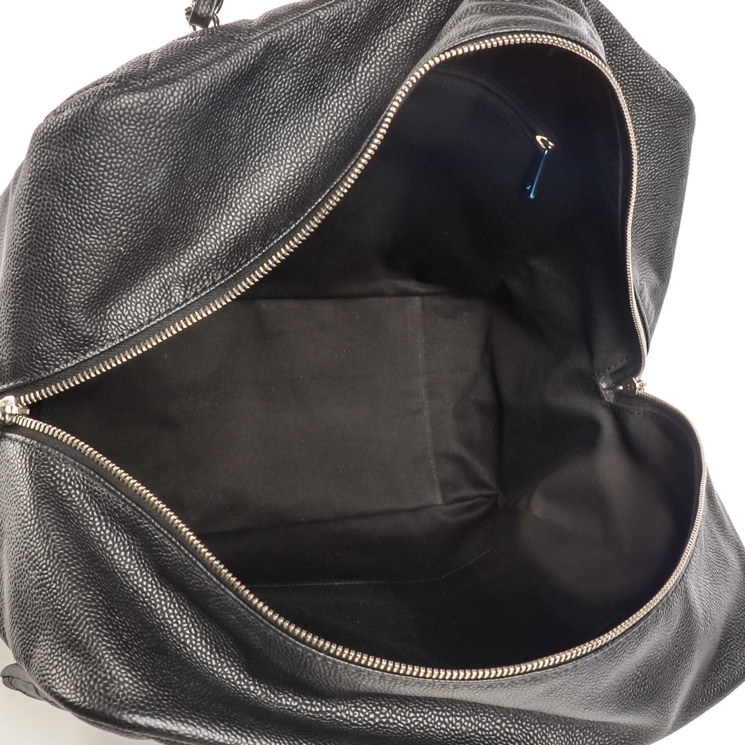 Chanel Caviar Quilted Travel Flap Tote Black 5 of 7