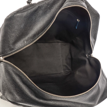 Chanel Caviar Quilted Travel Flap Tote Black 5 of 7