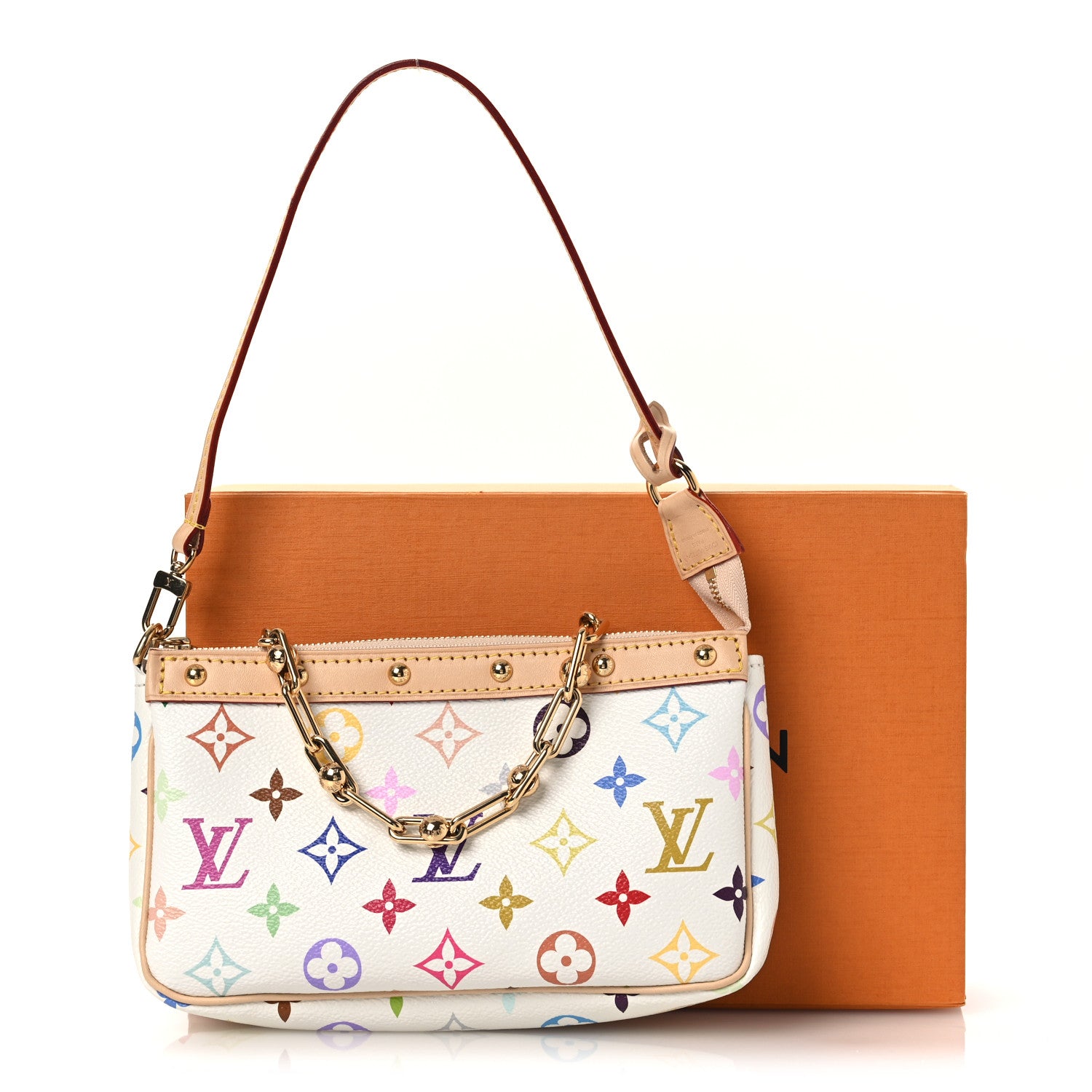 Louis Vuitton LV X TM Monogram Multicolor Pochette Accessories White 11 of 11
