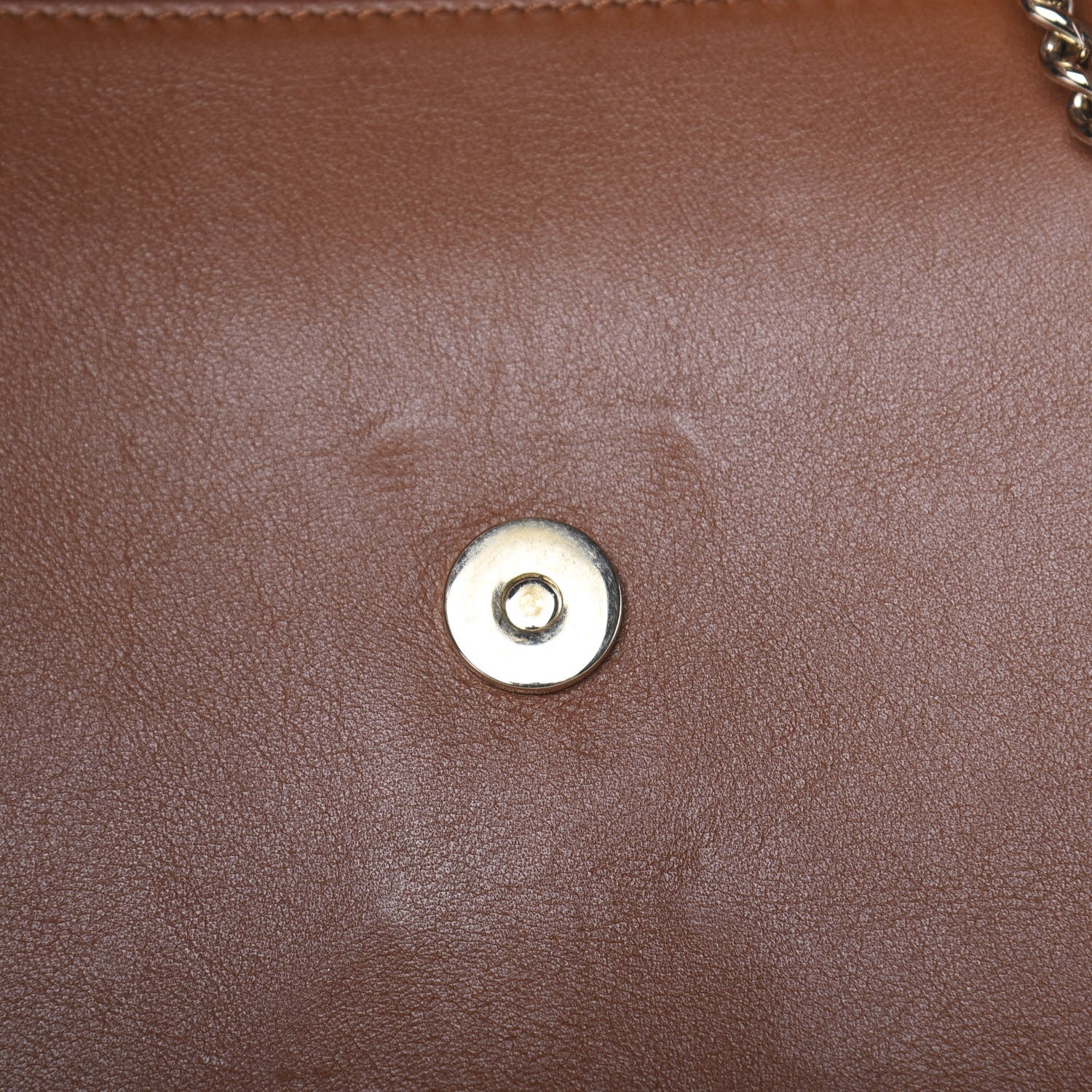 Chloe Suede Calfskin Medium Faye Shoulder Bag Tobacco 11 of 11