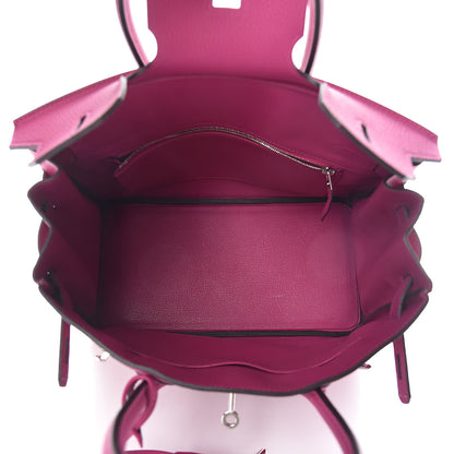Hermes Togo Birkin 30 Rose Pourpre 13 of 38