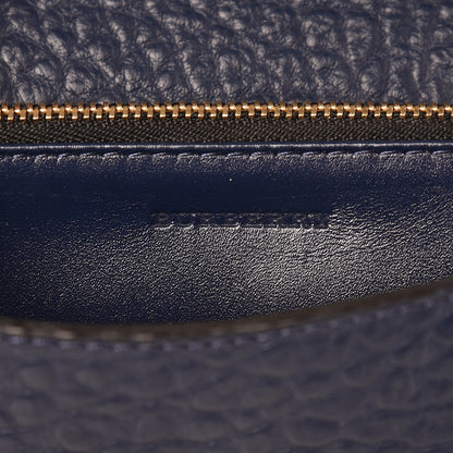 Burberry Signature Grain Small Madison Chain Clutch Blue 6 of 6