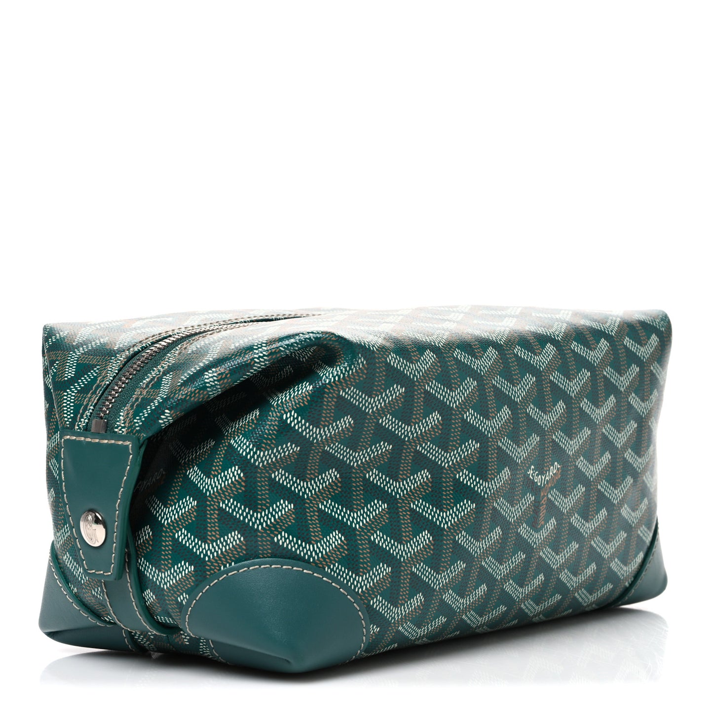 Goyardine Boeing 25 Trousse de Toilette Green
