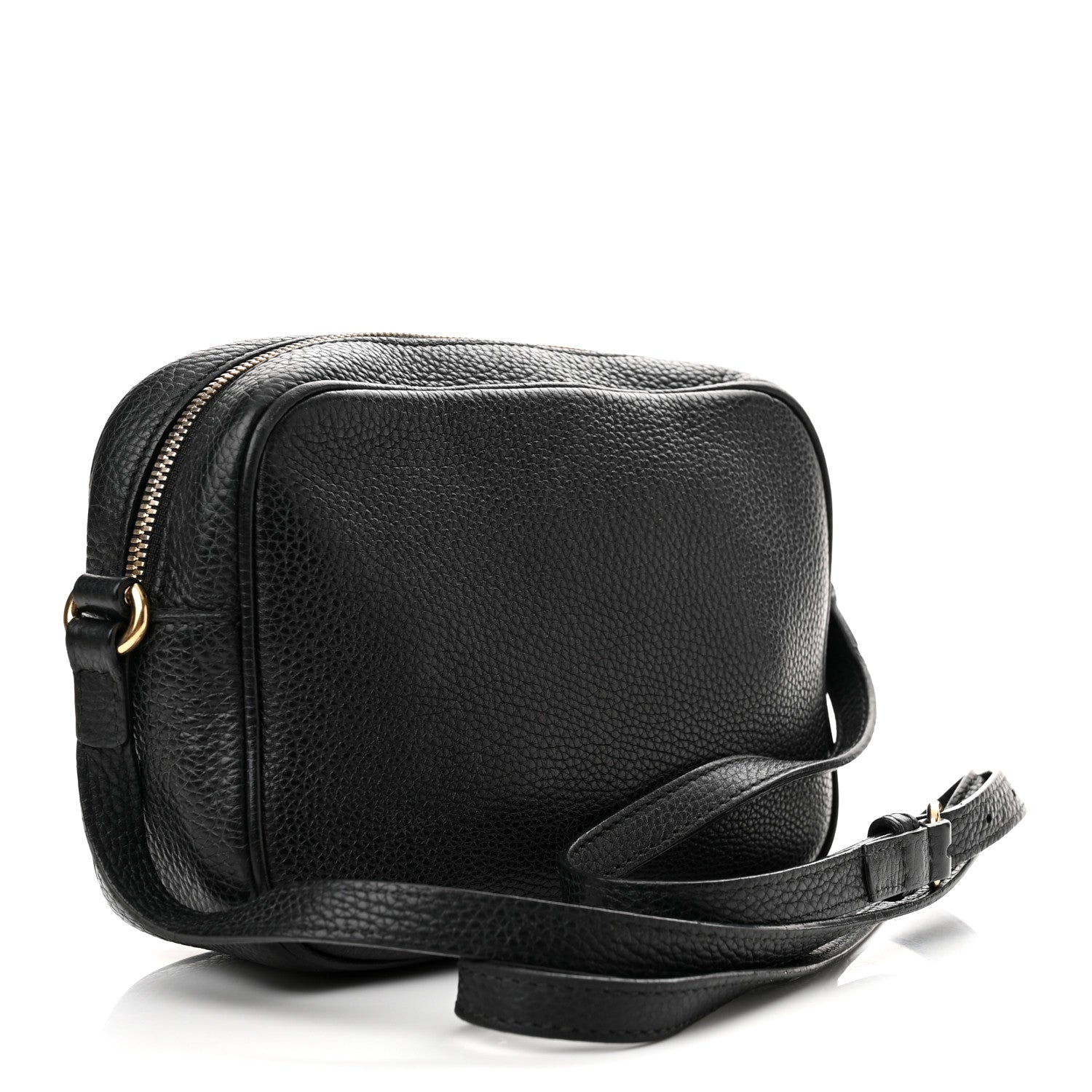 Gucci Pebbled Calfskin Small Soho Disco Bag Black 3 of 12