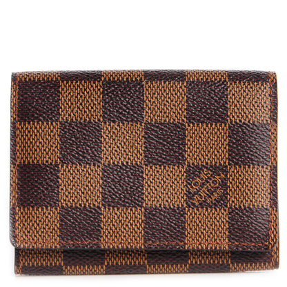 Louis Vuitton Damier Ebene Business Card Holder 1 of 7
