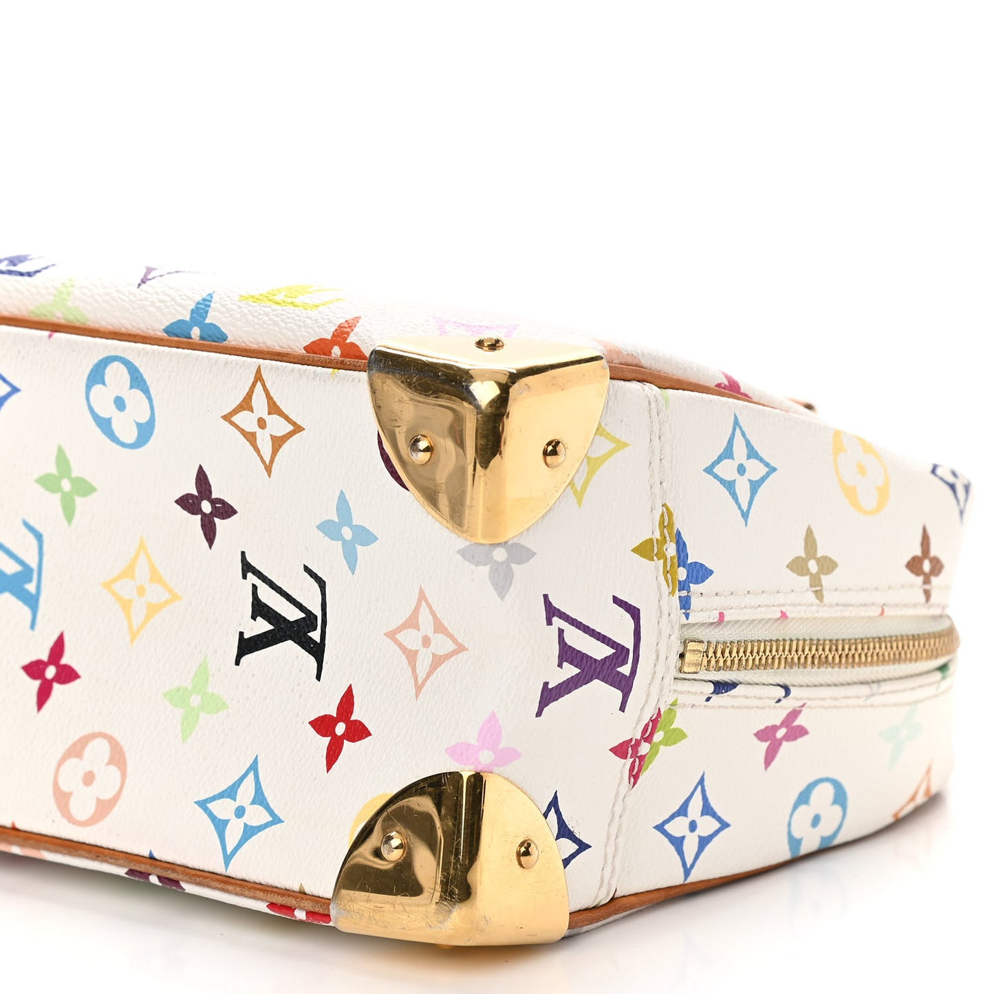 Monogram Multicolor Trouville White