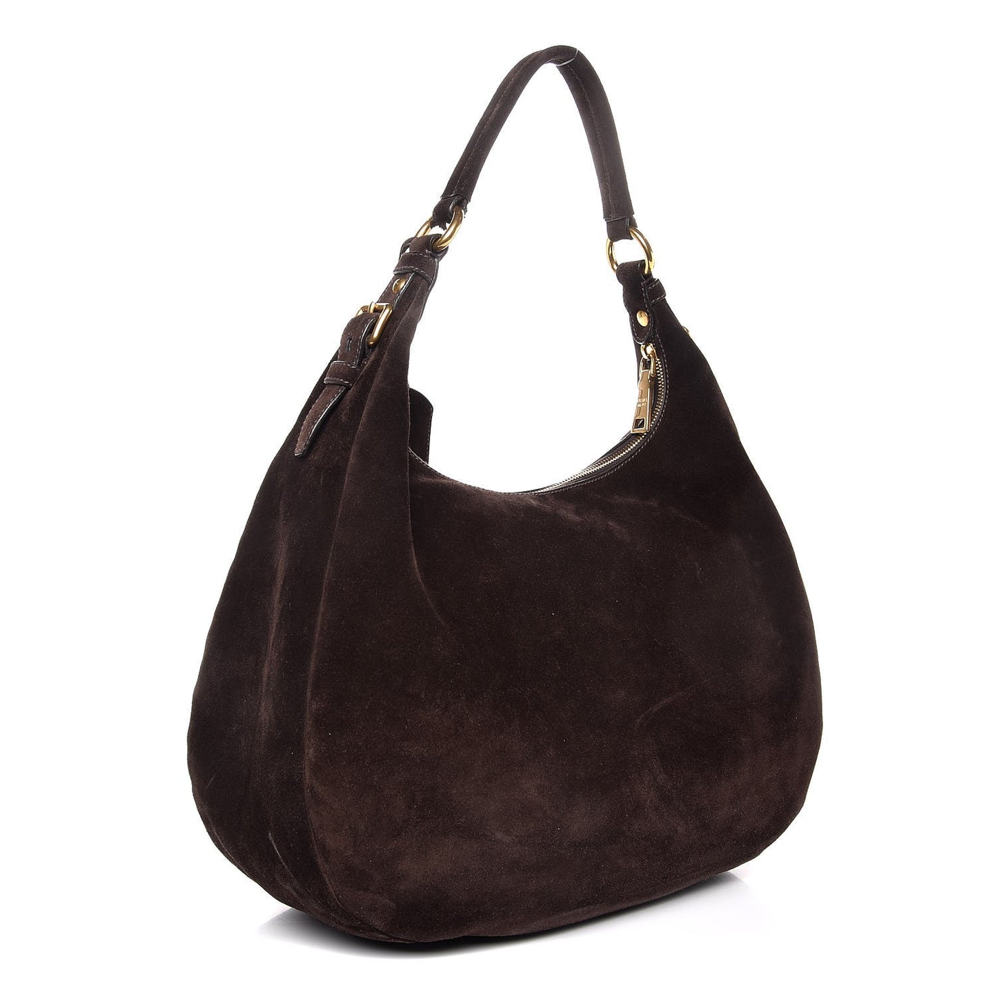 Scamosciato Suede Hobo Moro