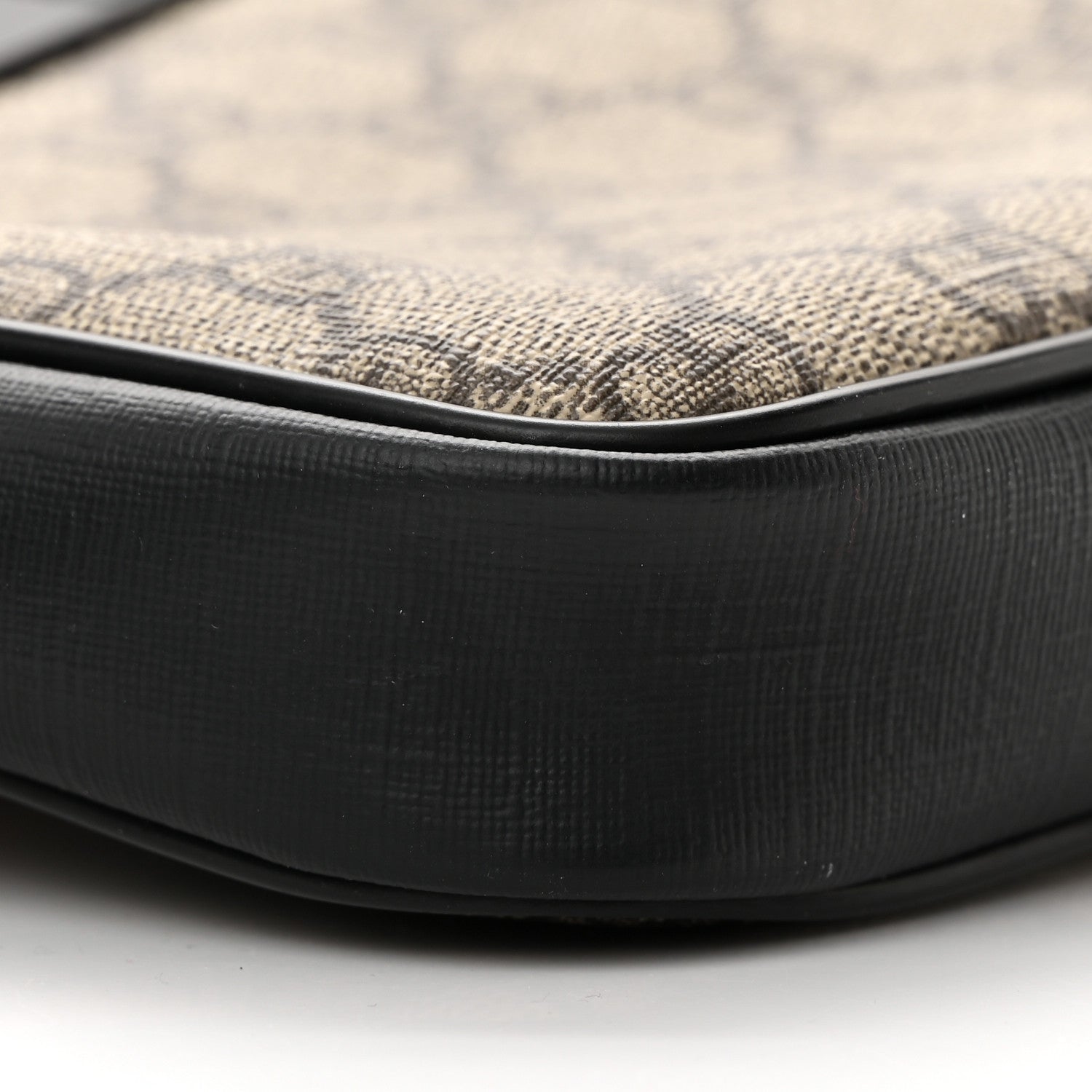 Gucci GG Supreme Monogram Web Belt Bag Black 13 of 18